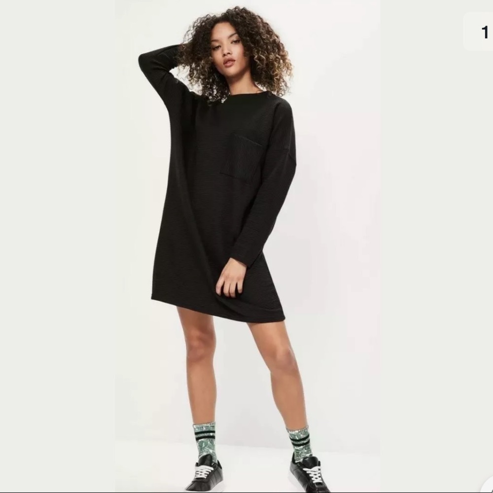 New Missguided Womens Ribbed Pocket Jumper Dress 4